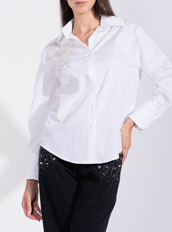 Risskio Max - Camicia con applicazione Vendita Economica