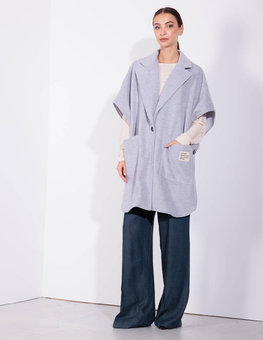 Risskio Arthur - Cappa in panno lavorato Moda