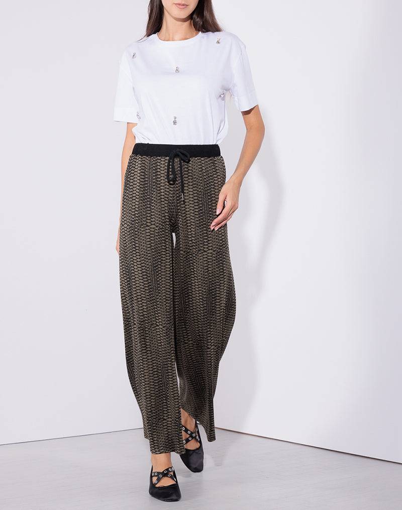 Risskio Lacey - Pantalone pitonato Vendita