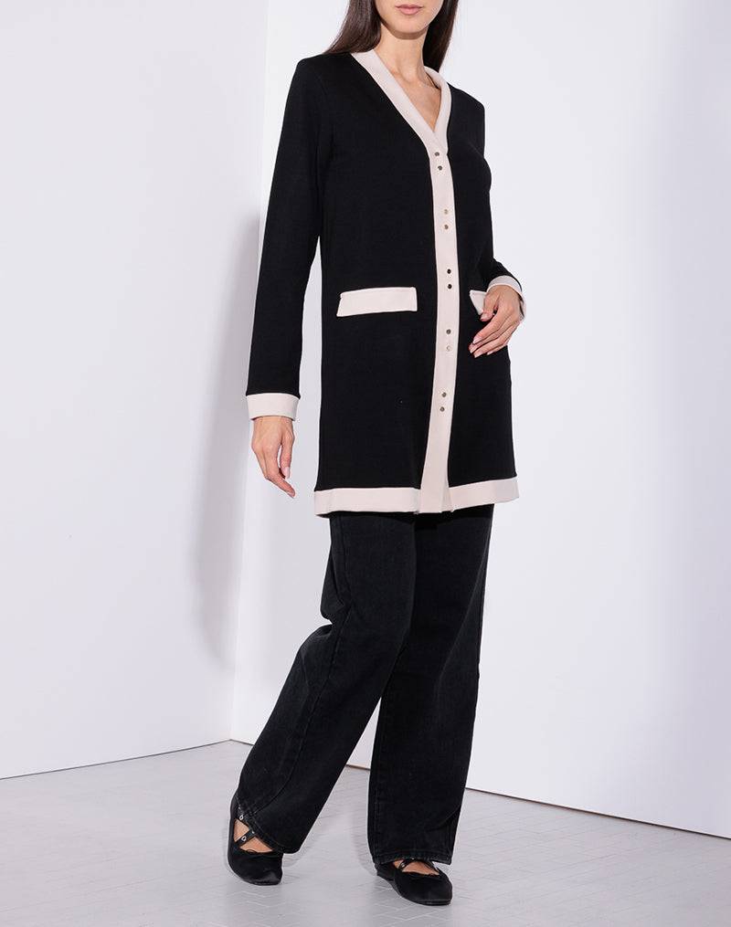 Risskio Ivy - Cardigan in piquet Soddisfazione Garantita