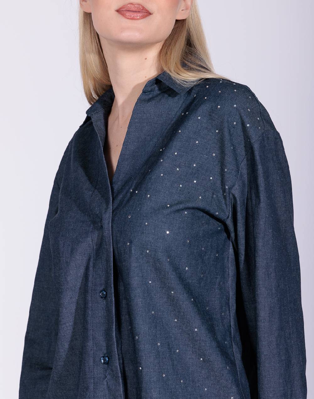 Risskio Aleah - Camicia con strass In Linea