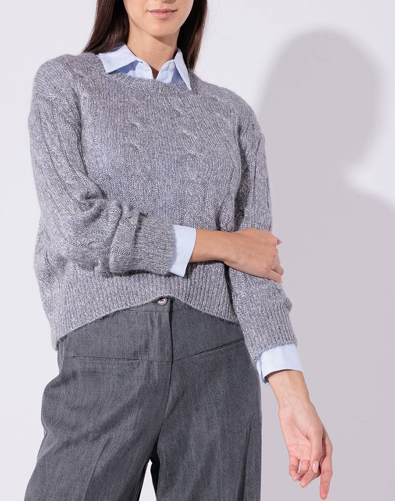 Risskio Oliver - Maglia in filato a girocollo Online