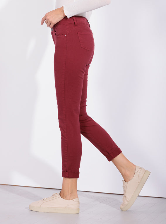Risskio Arturo Winter Edition - Pantalone push-up 5 tasche Italia