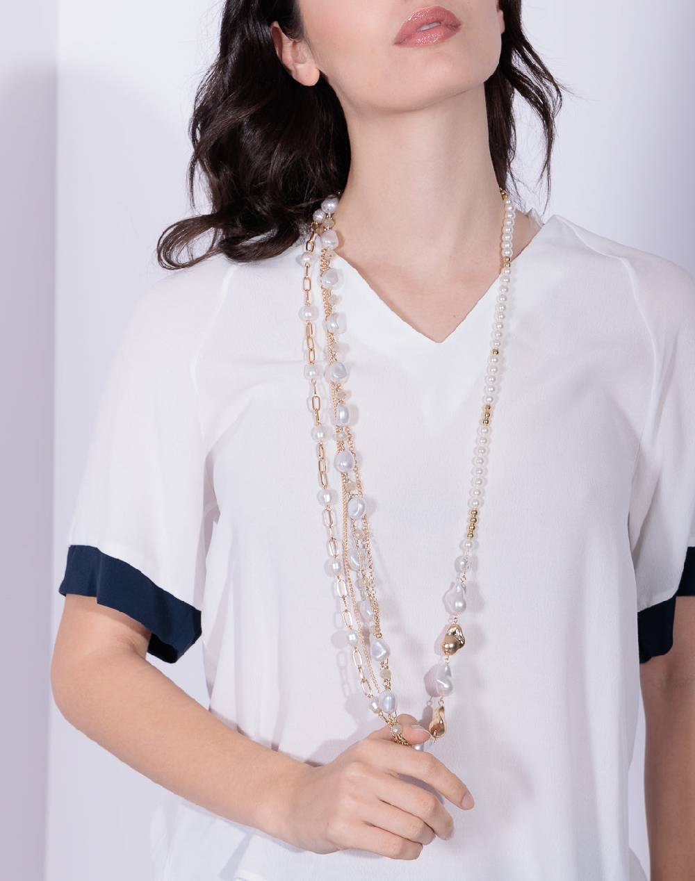 Risskio Alba - Collana con perline Italia