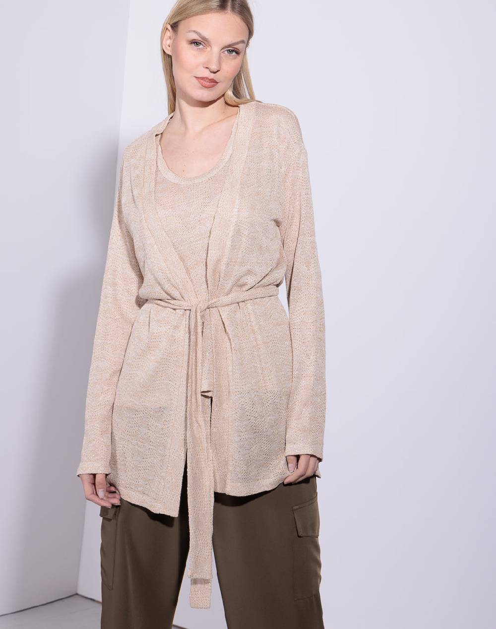 Risskio Idrissa - Cardigan lurex Novità