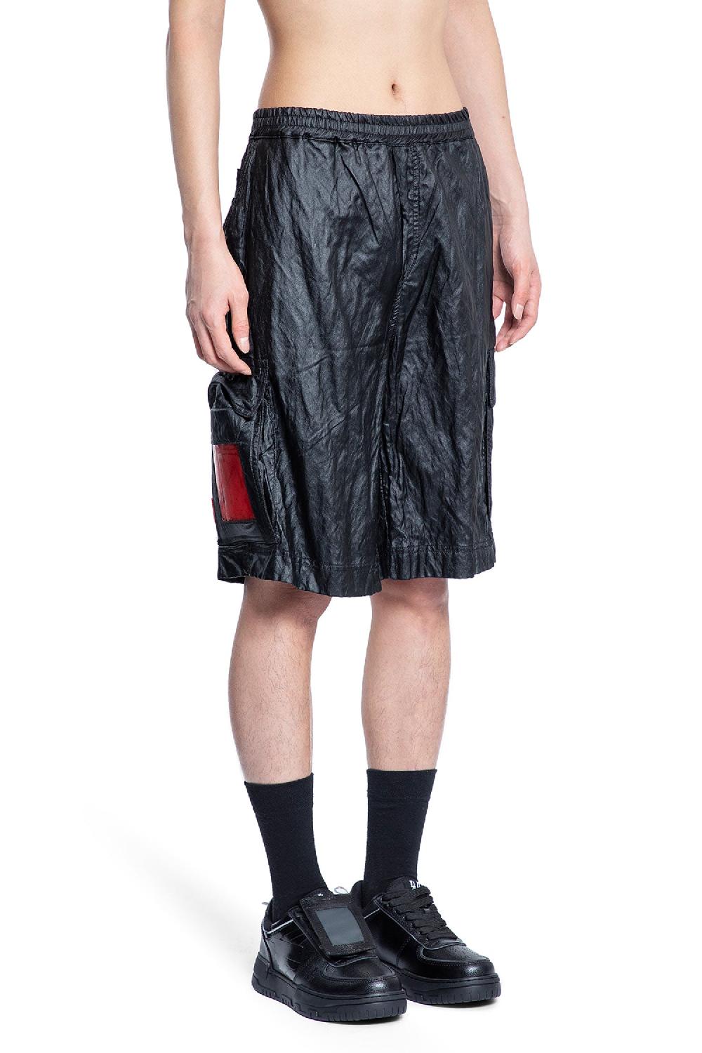 Antonioli 44 LABEL GROUP MAN BLACK SHORTS & SKIRTS Promozione