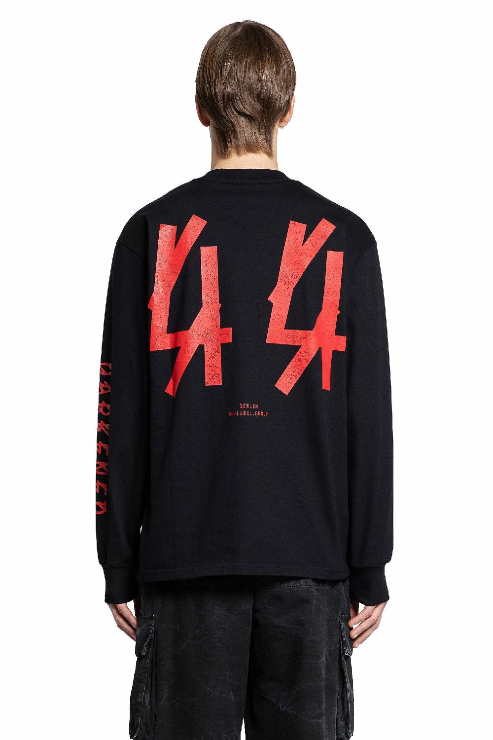 Antonioli 44 LABEL GROUP MAN BLACK T-SHIRTS & TANK TOPS Economico