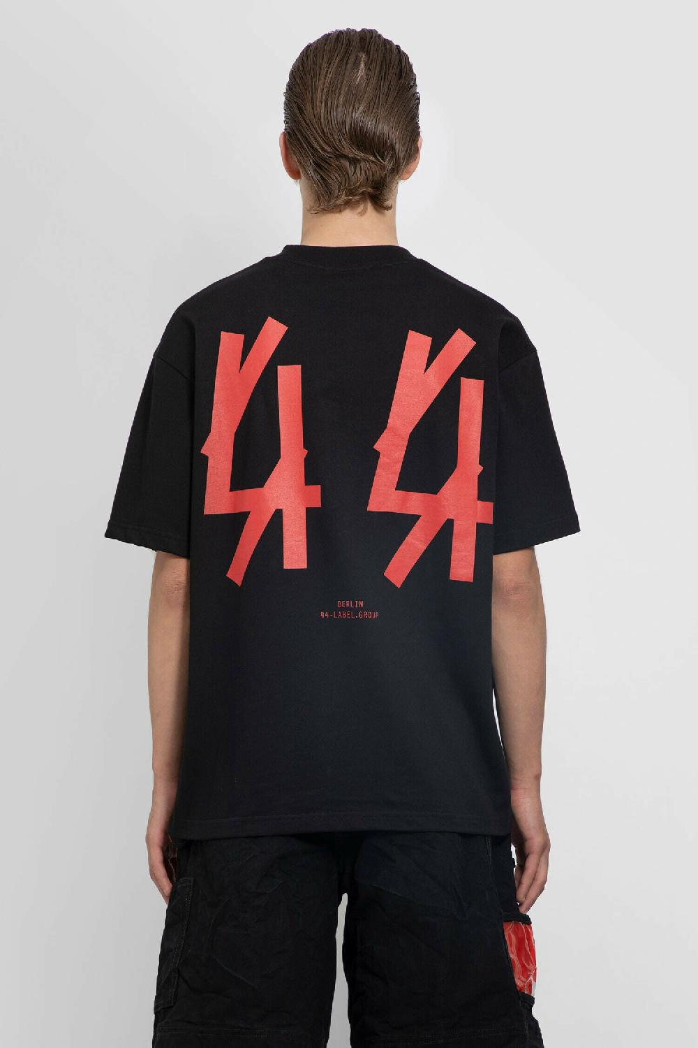 Antonioli 44 LABEL GROUP MAN BLACK T-SHIRTS & TANK TOPS Saldi