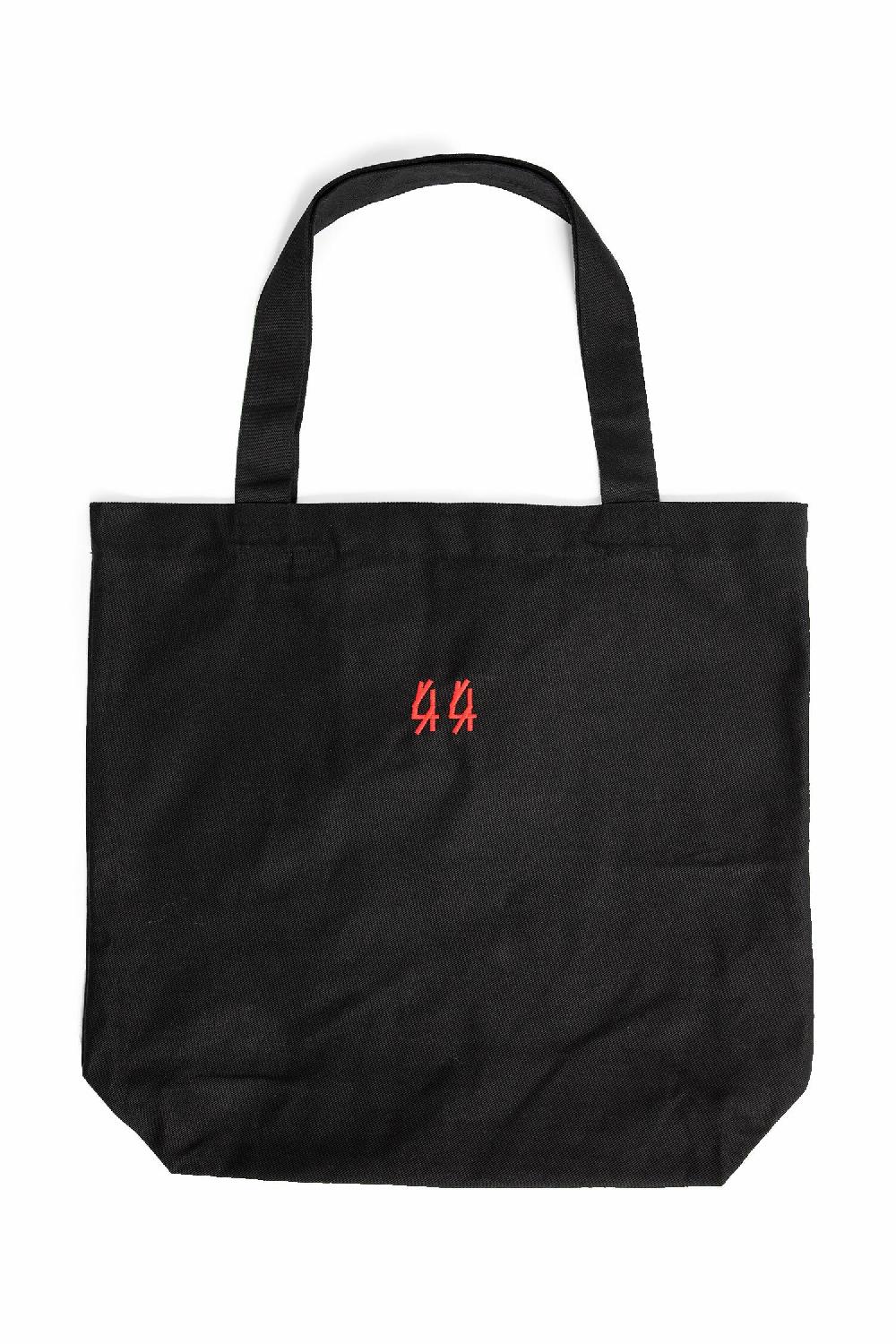 Antonioli 44 LABEL GROUP MAN BLACK TOTE BAGS Saldi Di Fabbrica