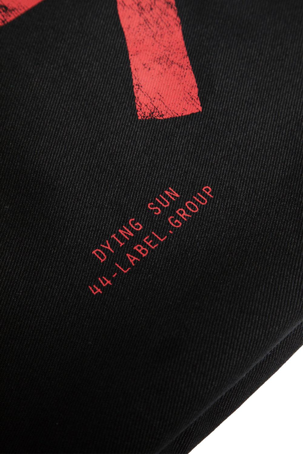 Antonioli 44 LABEL GROUP MAN BLACK TOTE BAGS Saldi Di Fabbrica