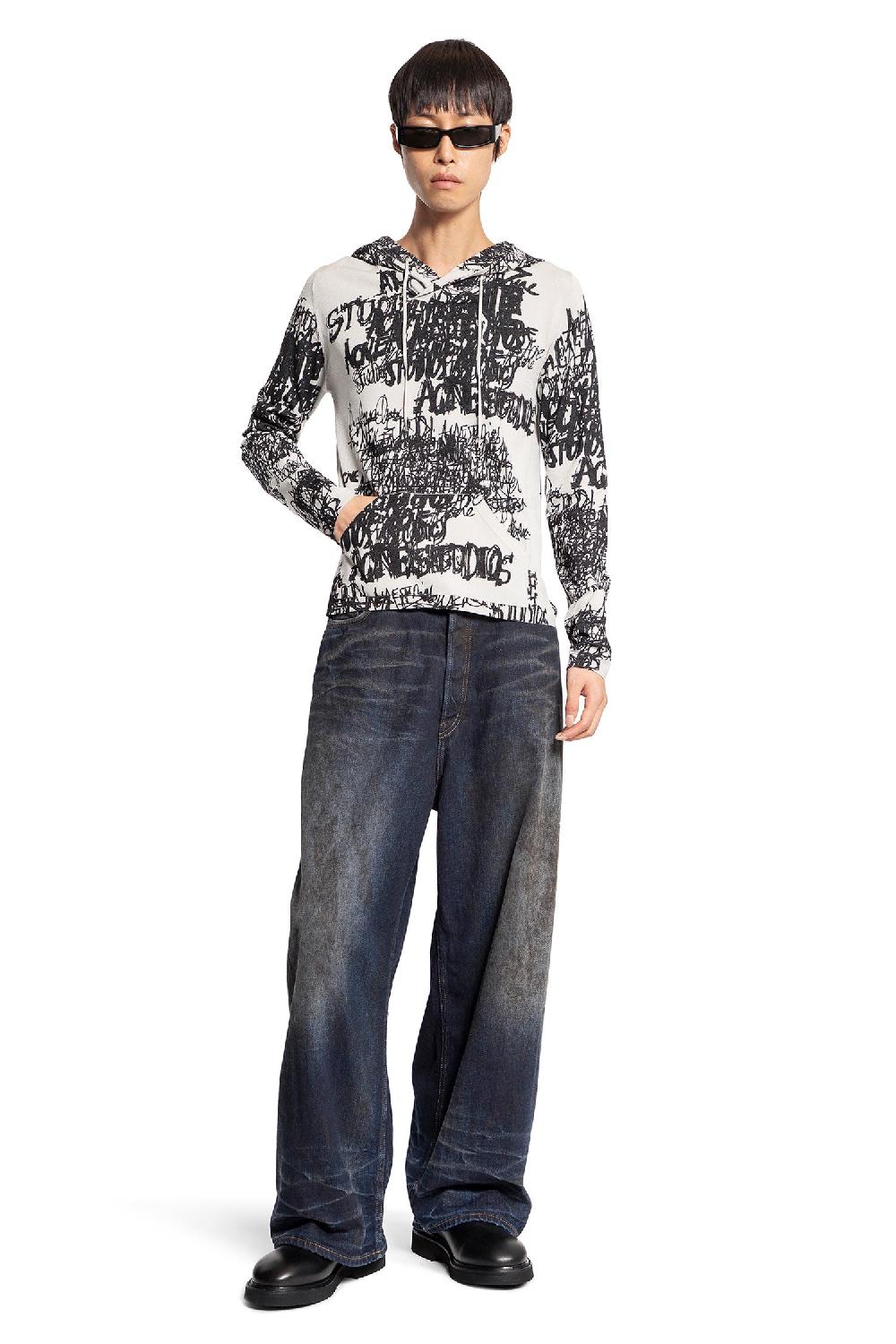 Antonioli ACNE STUDIOS MAN BLACK&WHITE TOPS Vendita