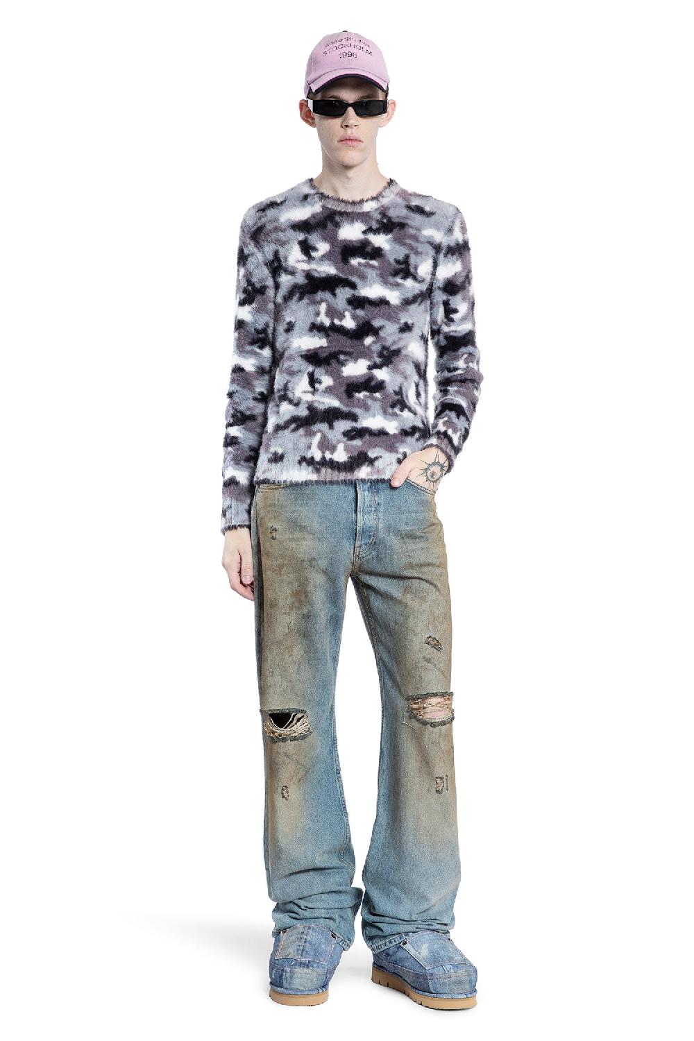 Antonioli ACNE STUDIOS MAN GREY KNITWEAR Prezzo Ridotto