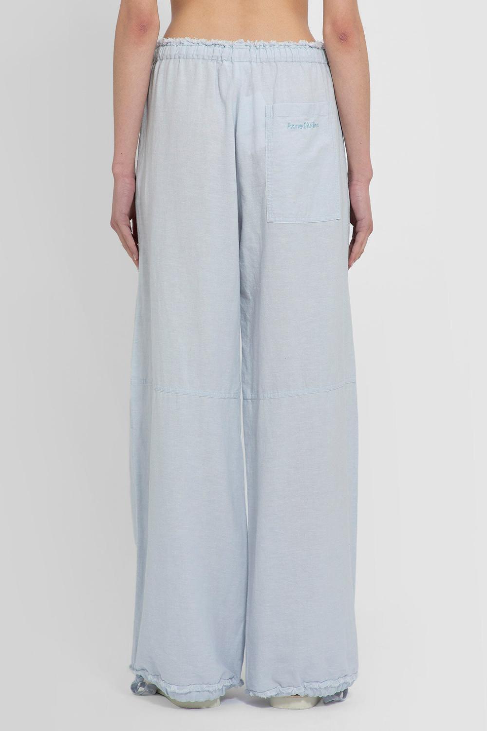 Antonioli ACNE STUDIOS WOMAN BLUE TROUSERS Economico