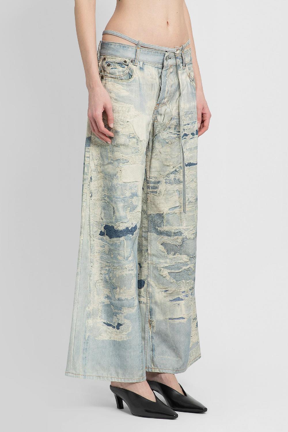 Antonioli ACNE STUDIOS WOMAN BLUE TROUSERS Online
