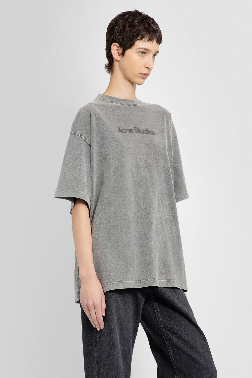 Antonioli ACNE STUDIOS WOMAN GREY T-SHIRTS & TANK TOPS Vendita Economica