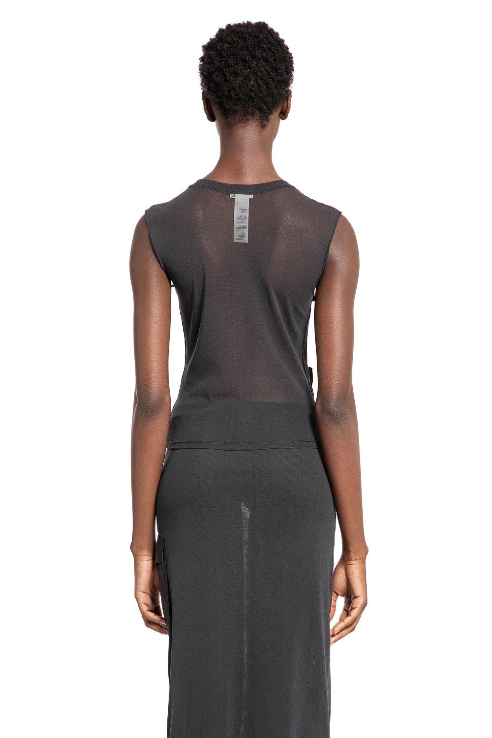 Antonioli ACNE STUDIOS WOMAN GREY T-SHIRTS & TANK TOPS In Saldo
