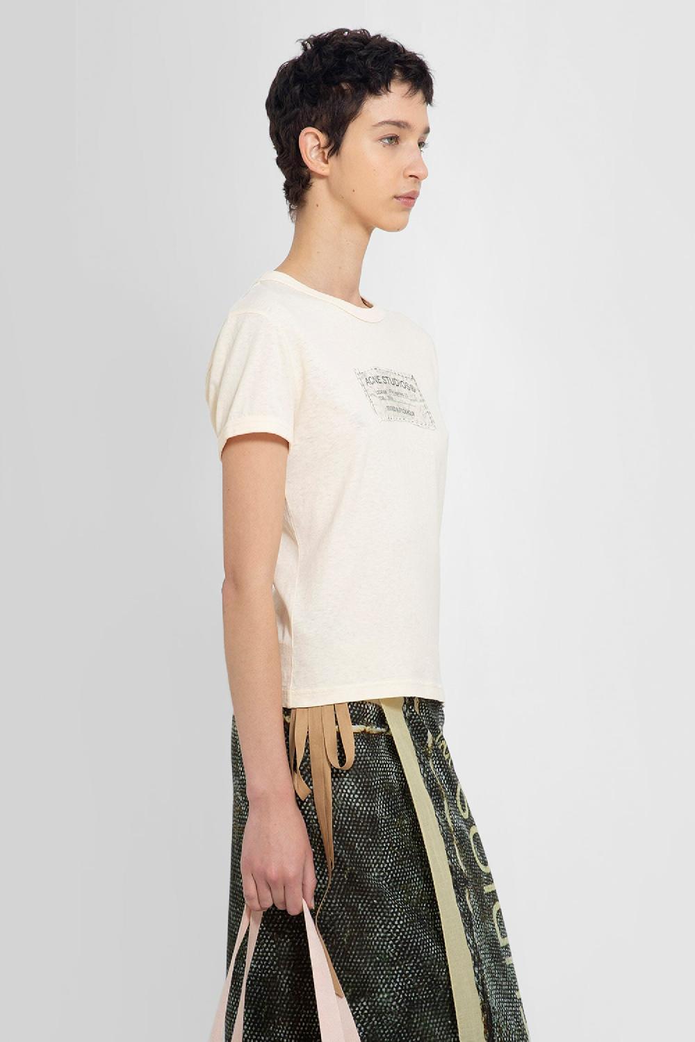 Antonioli ACNE STUDIOS WOMAN ORANGE T-SHIRTS & TANK TOPS Sottocosto
