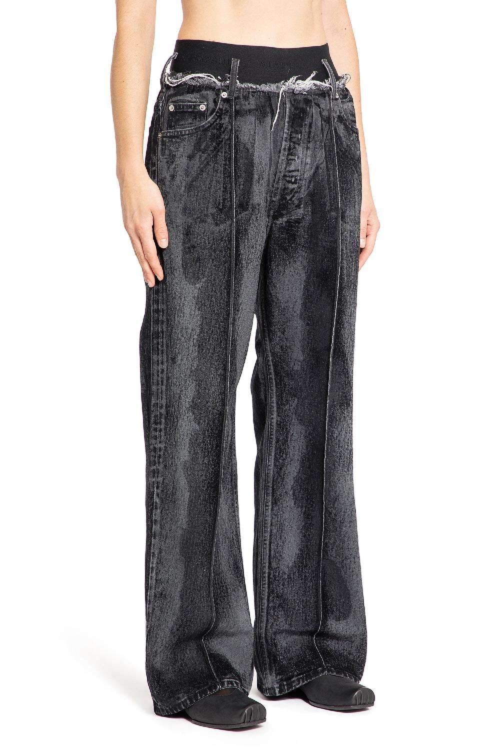 Antonioli ALAINPAUL WOMAN BLACK JEANS Sostegno trimestrale