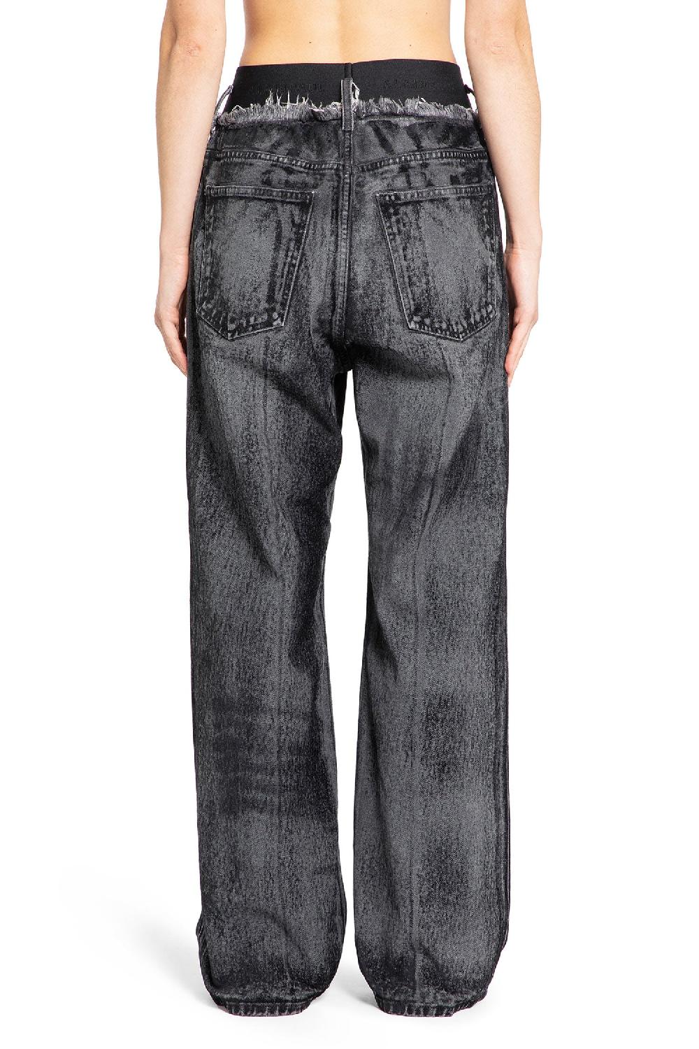 Antonioli ALAINPAUL WOMAN BLACK JEANS Sostegno trimestrale