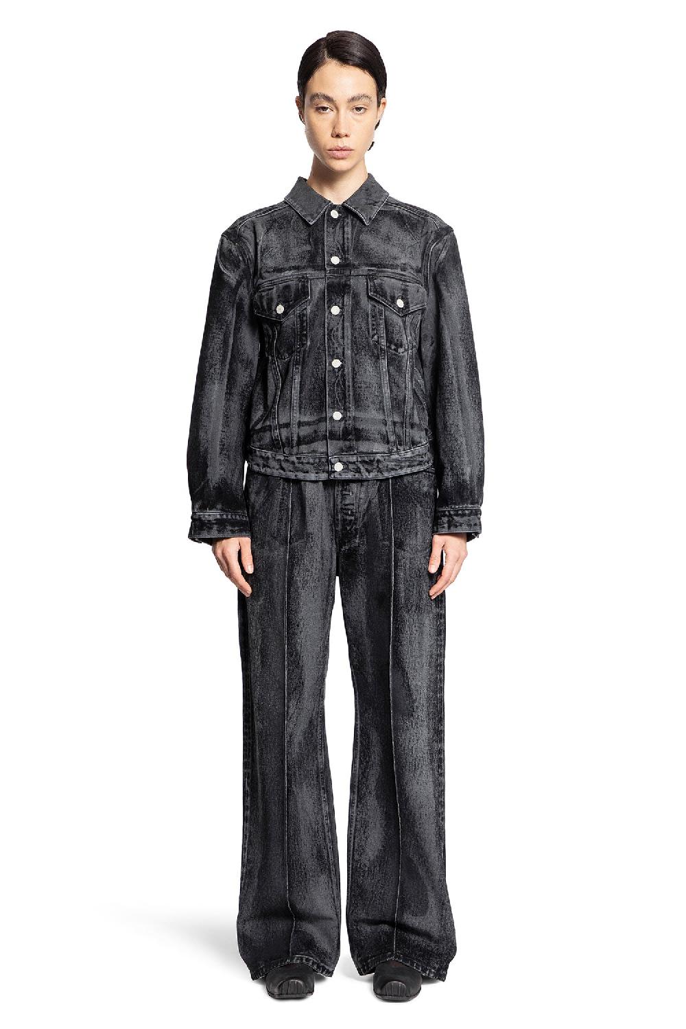 Antonioli ALAINPAUL WOMAN BLACK JEANS Sostegno trimestrale