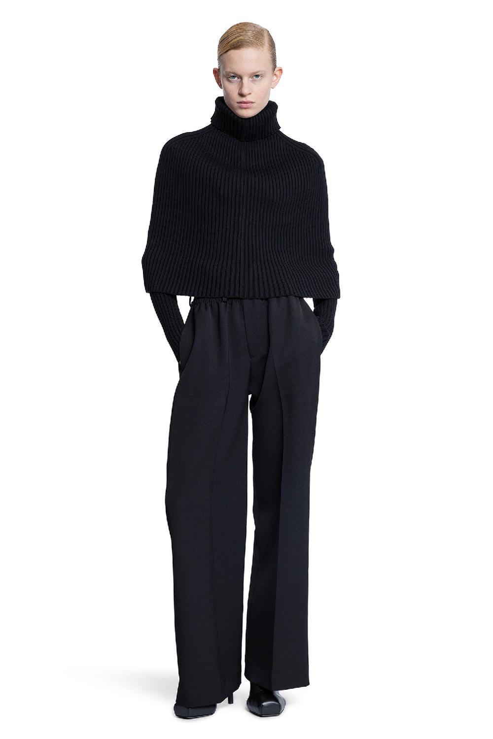 Antonioli ALAINPAUL WOMAN BLACK SCARVES Moda