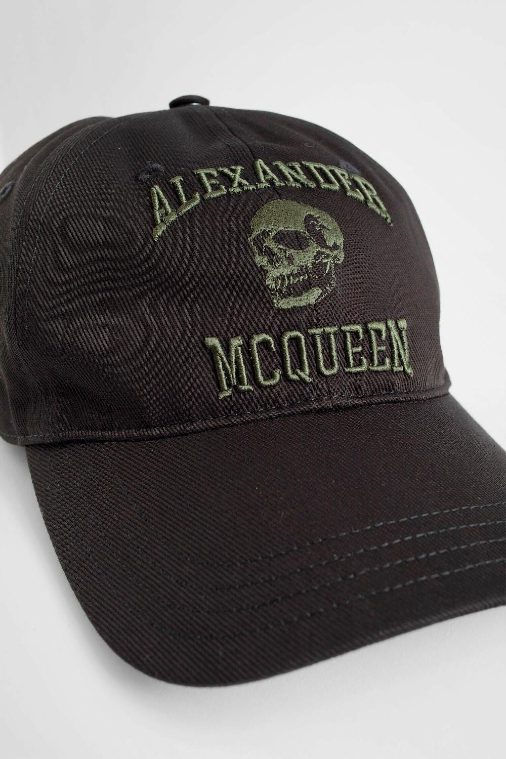 Antonioli ALEXANDER MCQUEEN MAN BLACK HATS Affare Del Giorno