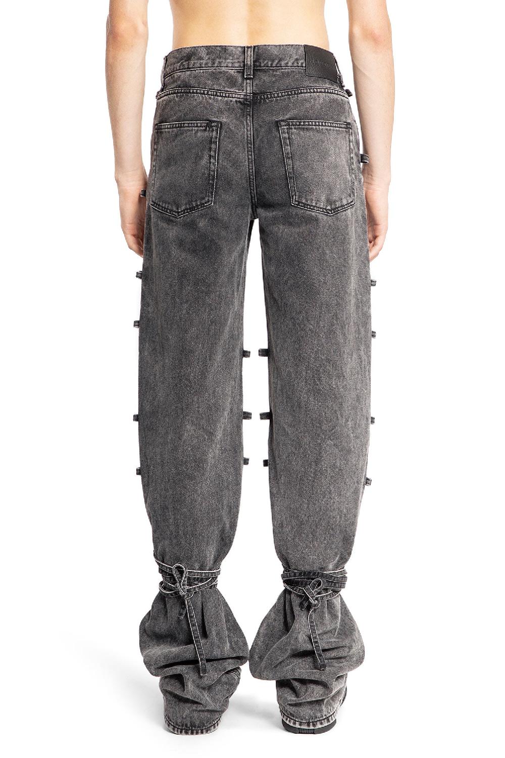 Antonioli ALEXANDER MCQUEEN MAN BLACK JEANS Convenienza