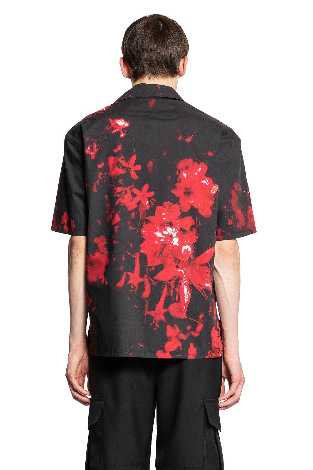 Antonioli ALEXANDER MCQUEEN MAN BLACK SHIRTS Affare Del Giorno