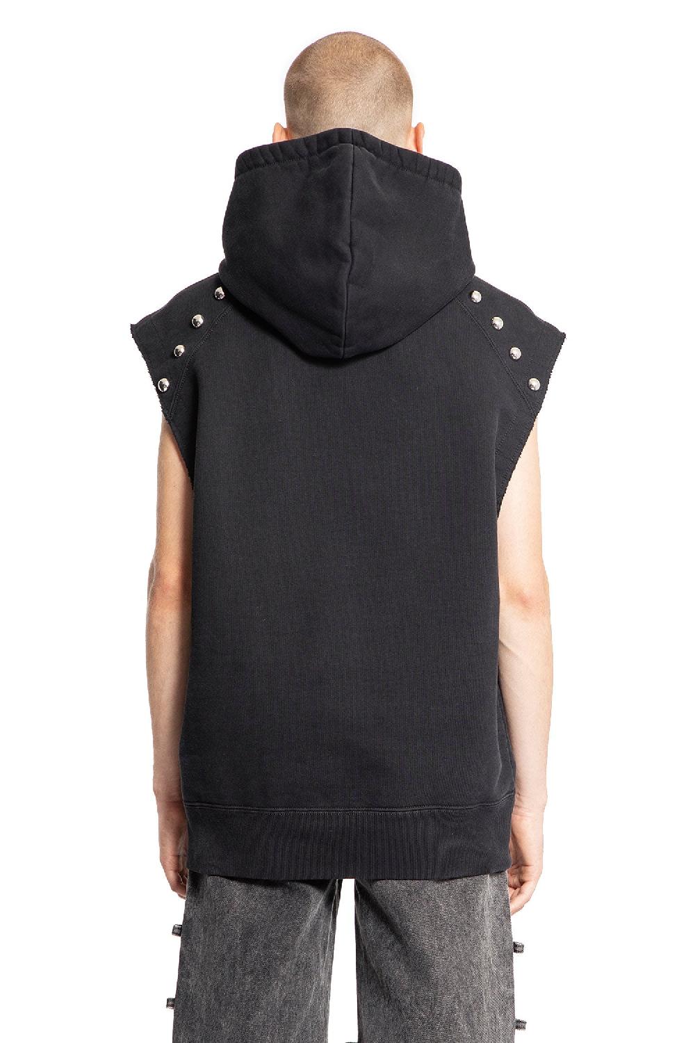 Antonioli ALEXANDER MCQUEEN MAN BLACK SWEATSHIRTS In Saldo