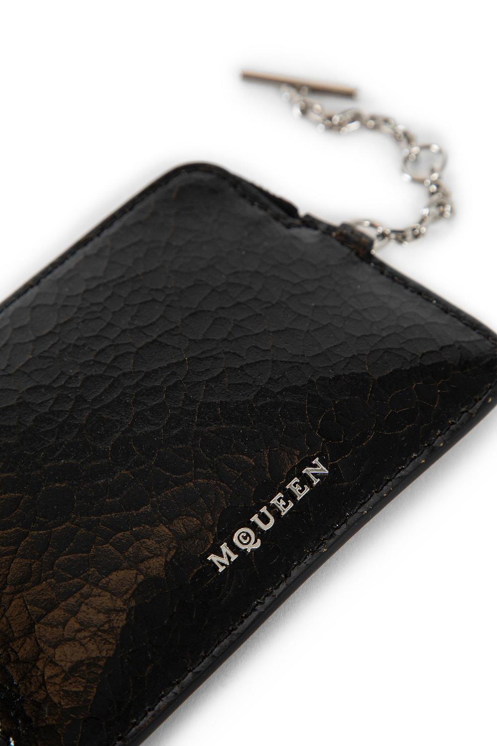 Antonioli ALEXANDER MCQUEEN MAN BLACK WALLETS & CARDHOLDERS Consegna Veloce