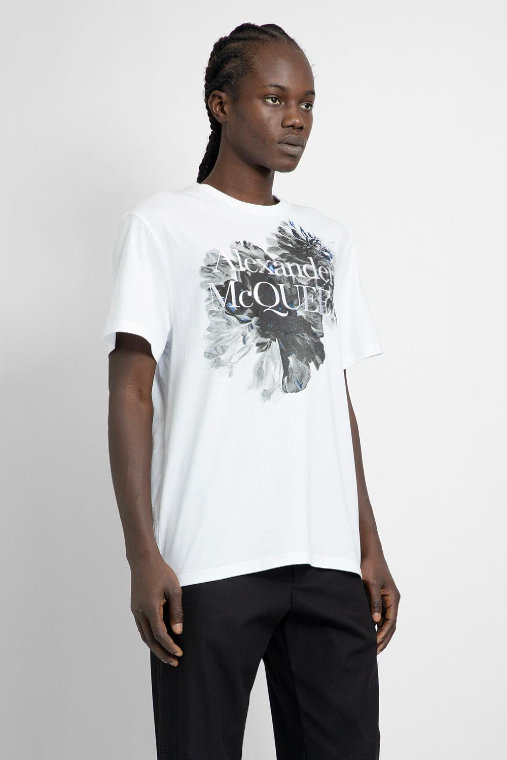 Antonioli ALEXANDER MCQUEEN MAN WHITE T-SHIRTS & TANK TOPS Super Saving Price