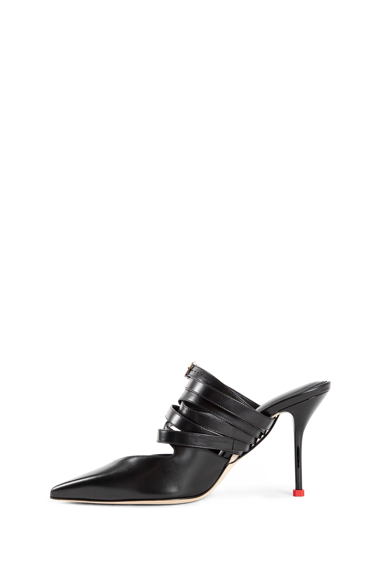 Antonioli ALEXANDER MCQUEEN WOMAN BLACK MULES Officina