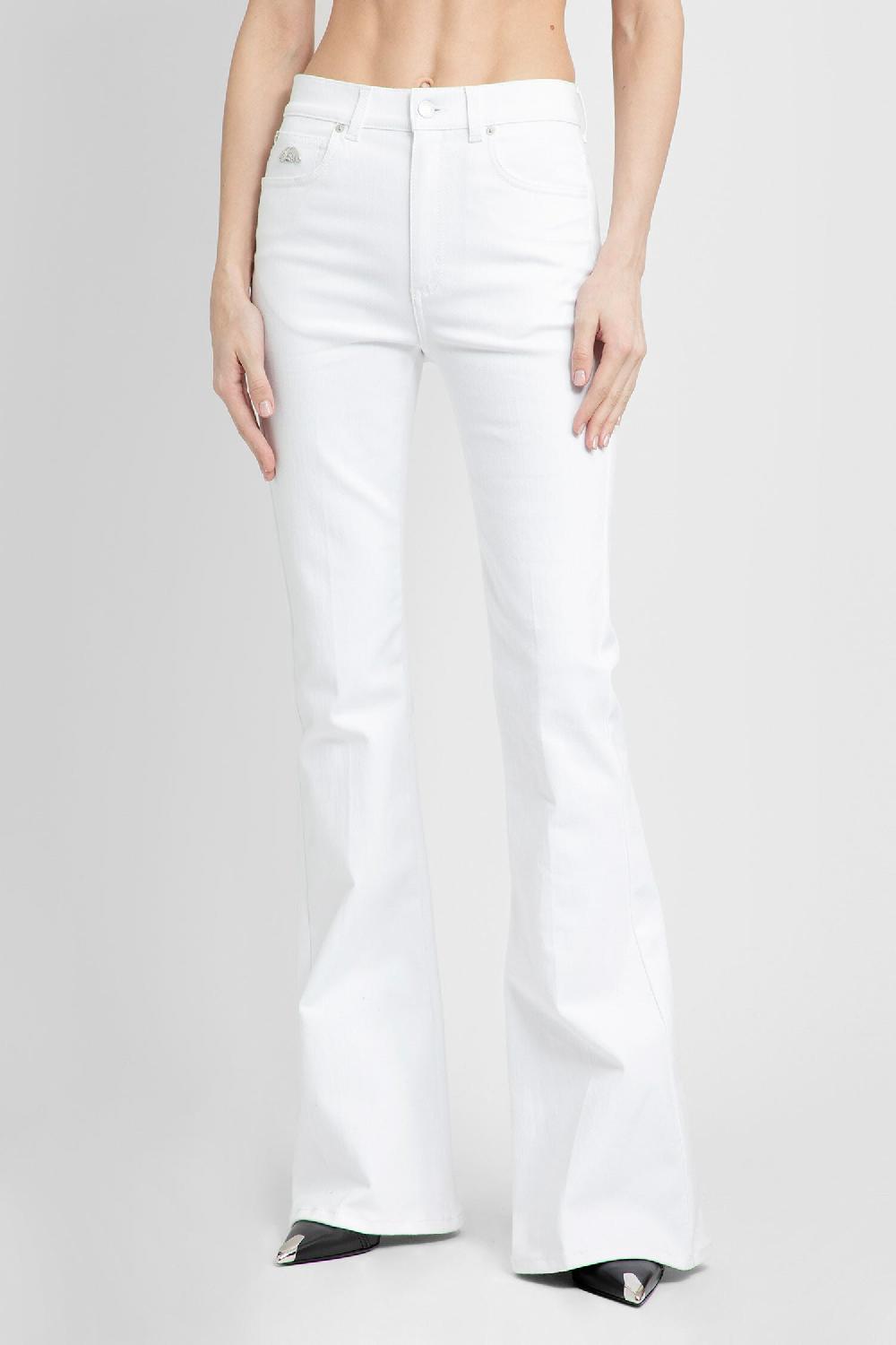 Antonioli ALEXANDER MCQUEEN WOMAN WHITE JEANS Offerte