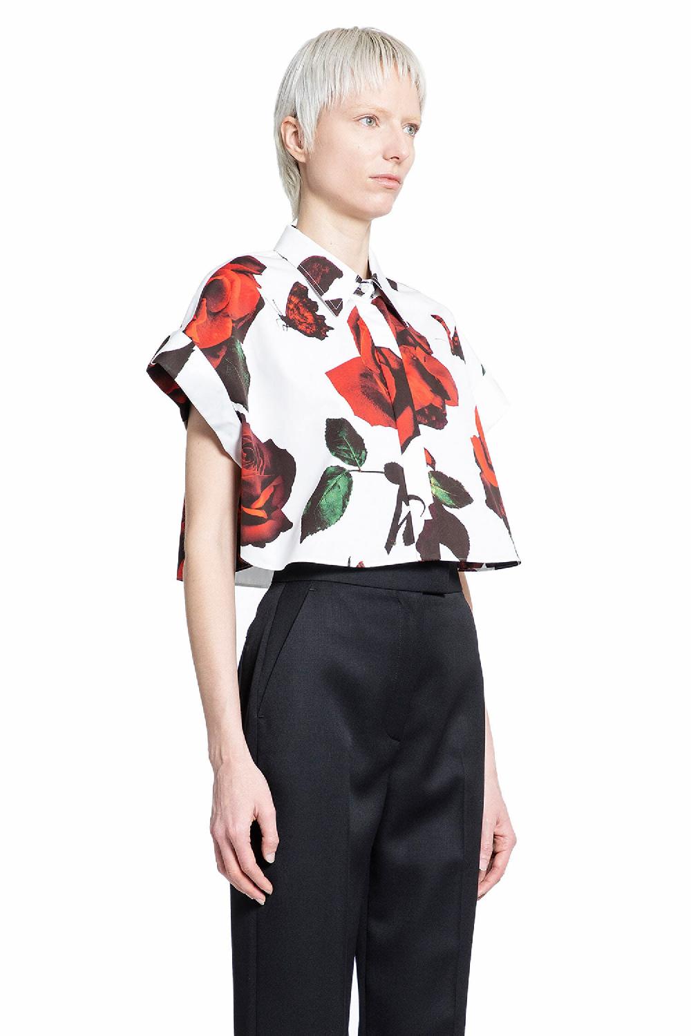 Antonioli ALEXANDER MCQUEEN WOMAN WHITE SHIRTS Online