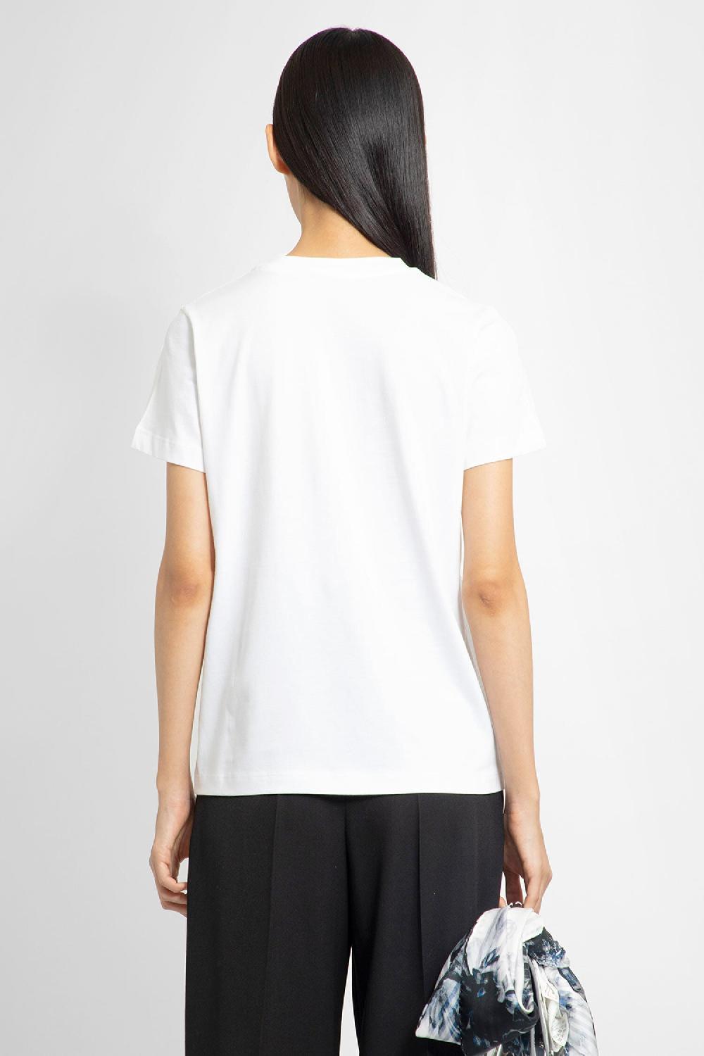 Antonioli ALEXANDER MCQUEEN WOMAN WHITE T-SHIRTS & TANK TOPS Nuova