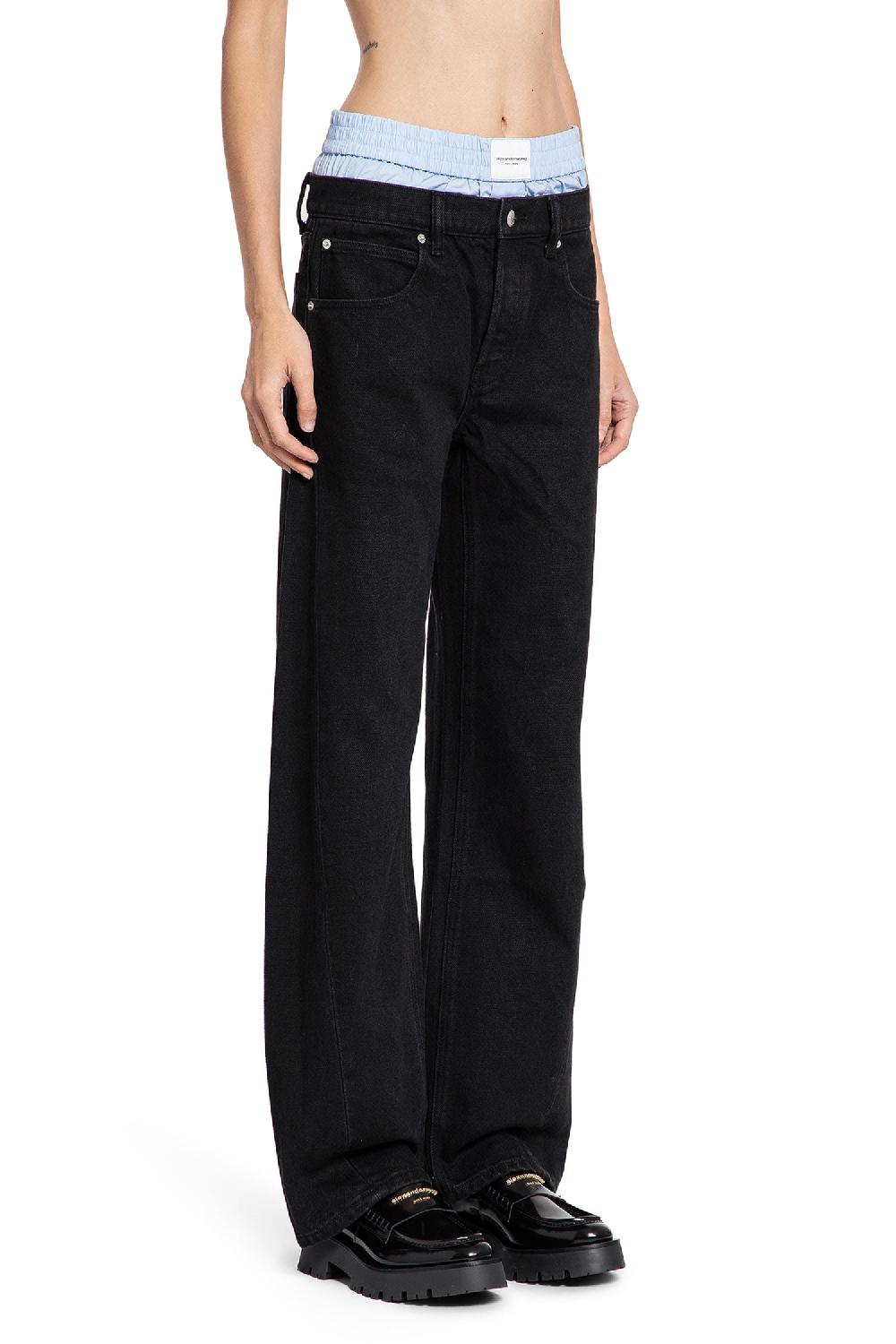 Antonioli ALEXANDER WANG WOMAN BLACK JEANS Fornitura limitata