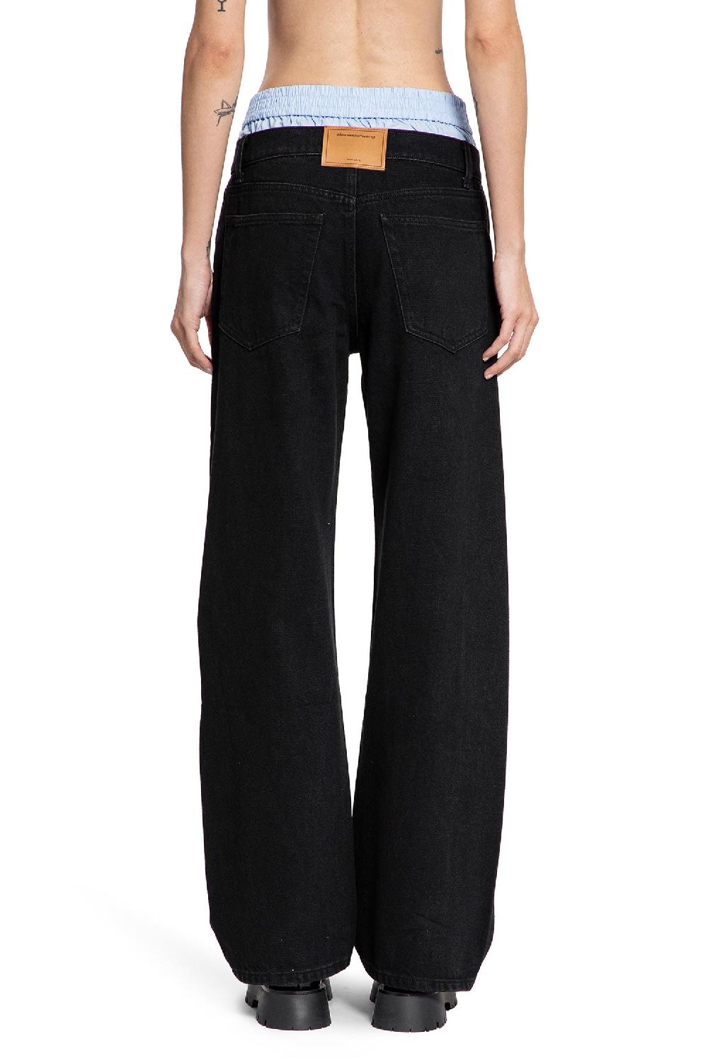 Antonioli ALEXANDER WANG WOMAN BLACK JEANS Fornitura limitata