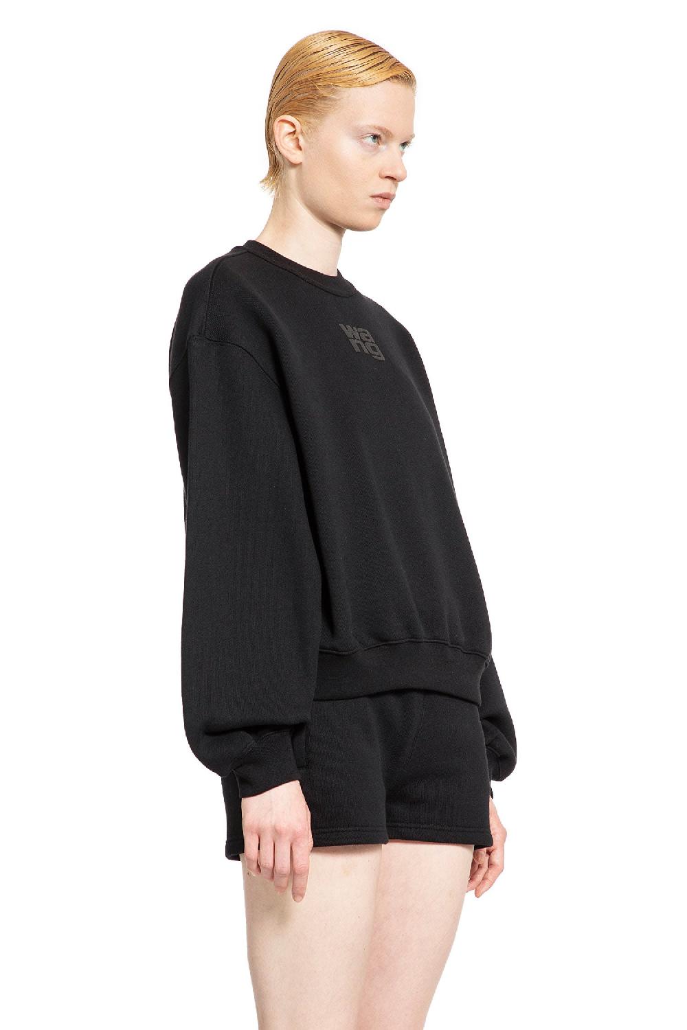 Antonioli ALEXANDER WANG WOMAN BLACK SWEATSHIRTS Qualità Garantita