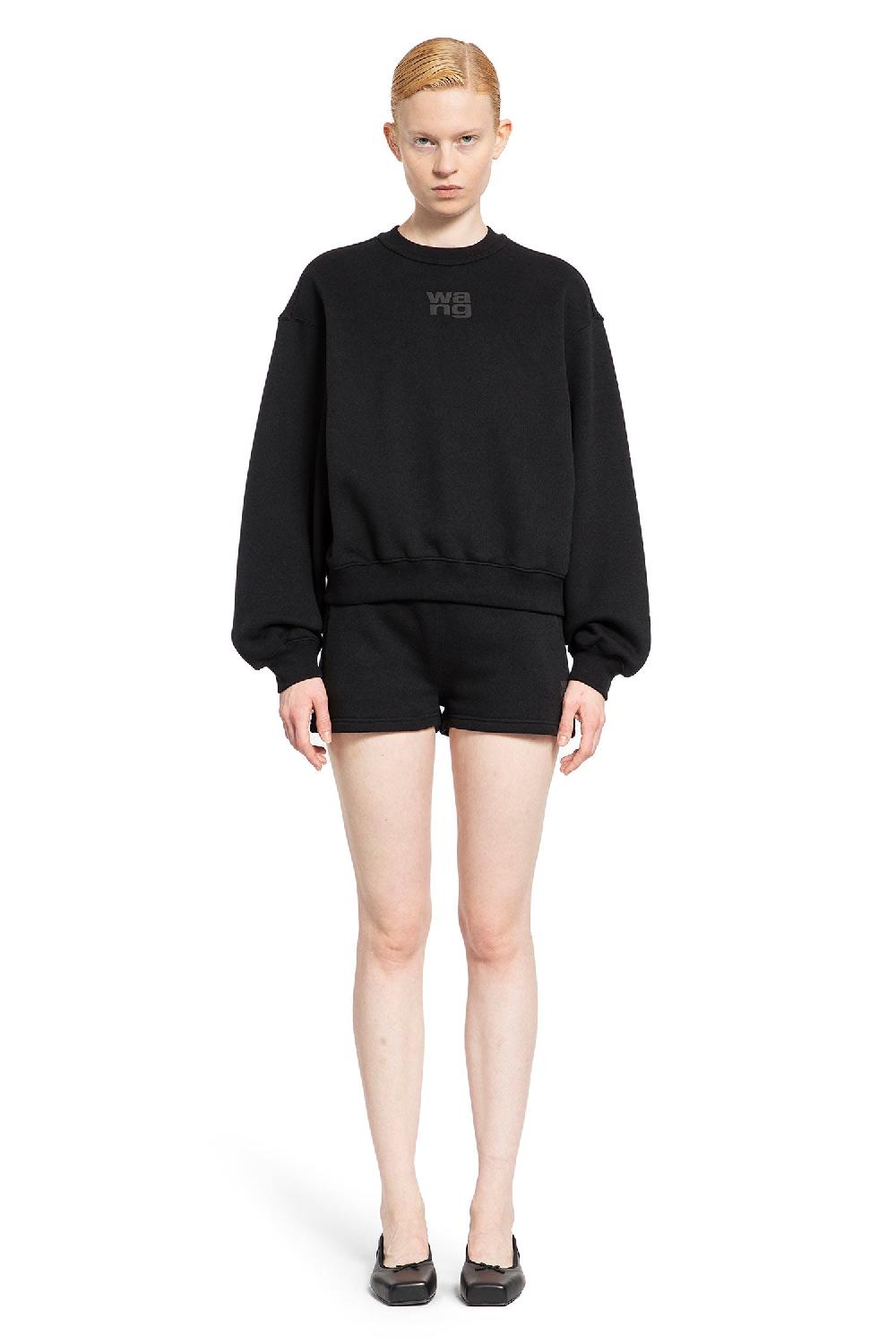 Antonioli ALEXANDER WANG WOMAN BLACK SWEATSHIRTS Qualità Garantita