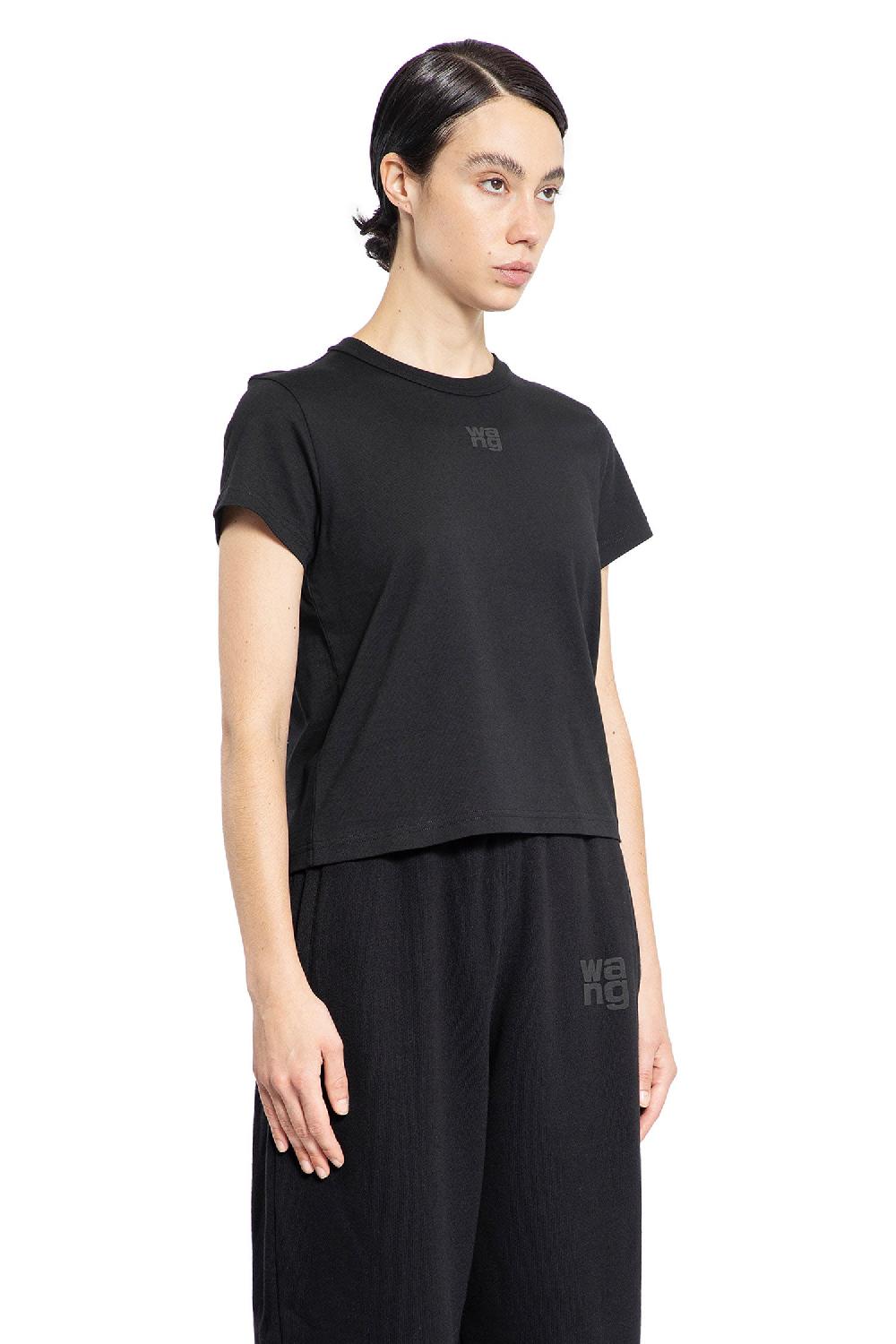 Antonioli ALEXANDER WANG WOMAN BLACK T-SHIRTS & TANK TOPS Promozione Limitata