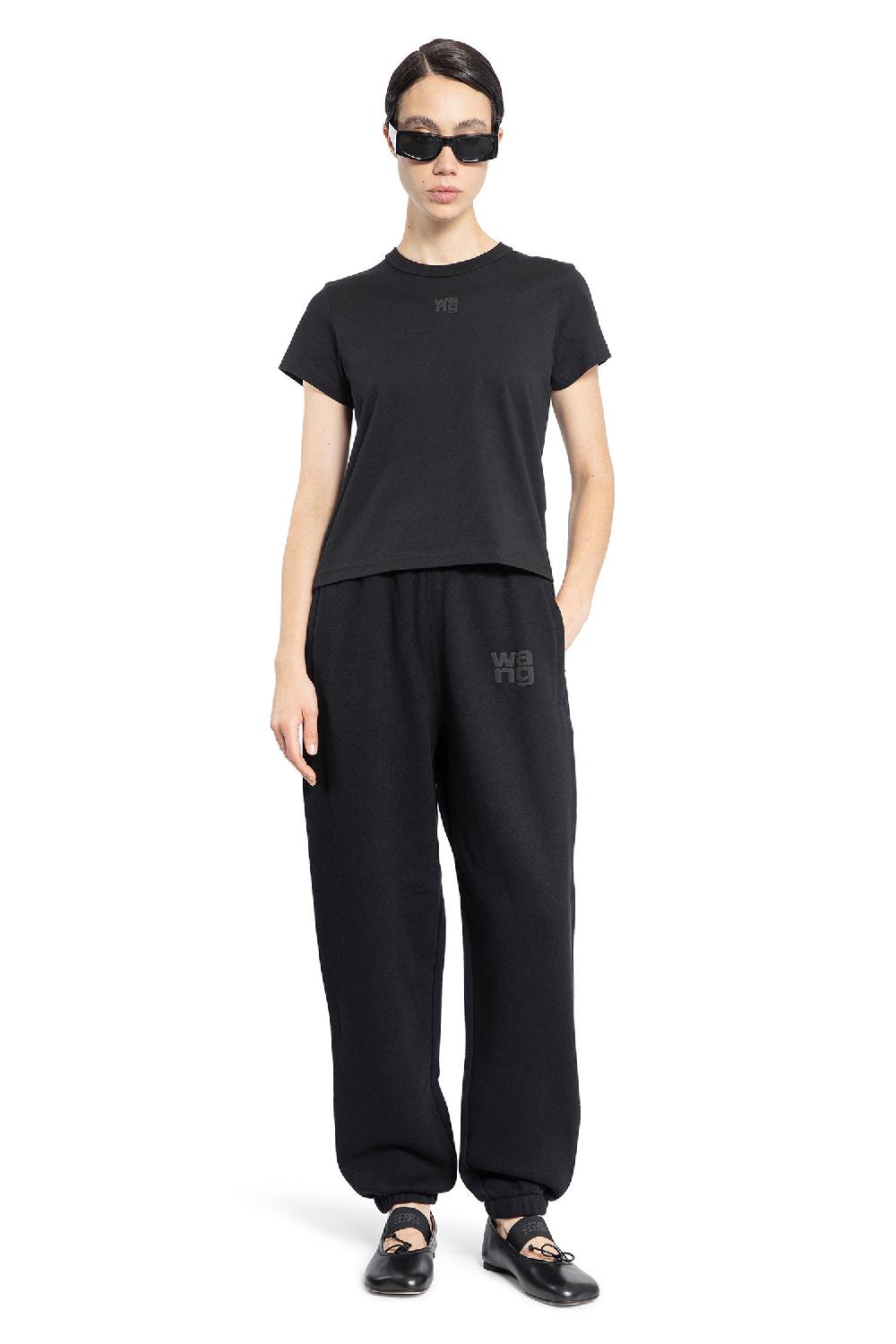 Antonioli ALEXANDER WANG WOMAN BLACK T-SHIRTS & TANK TOPS Promozione Limitata