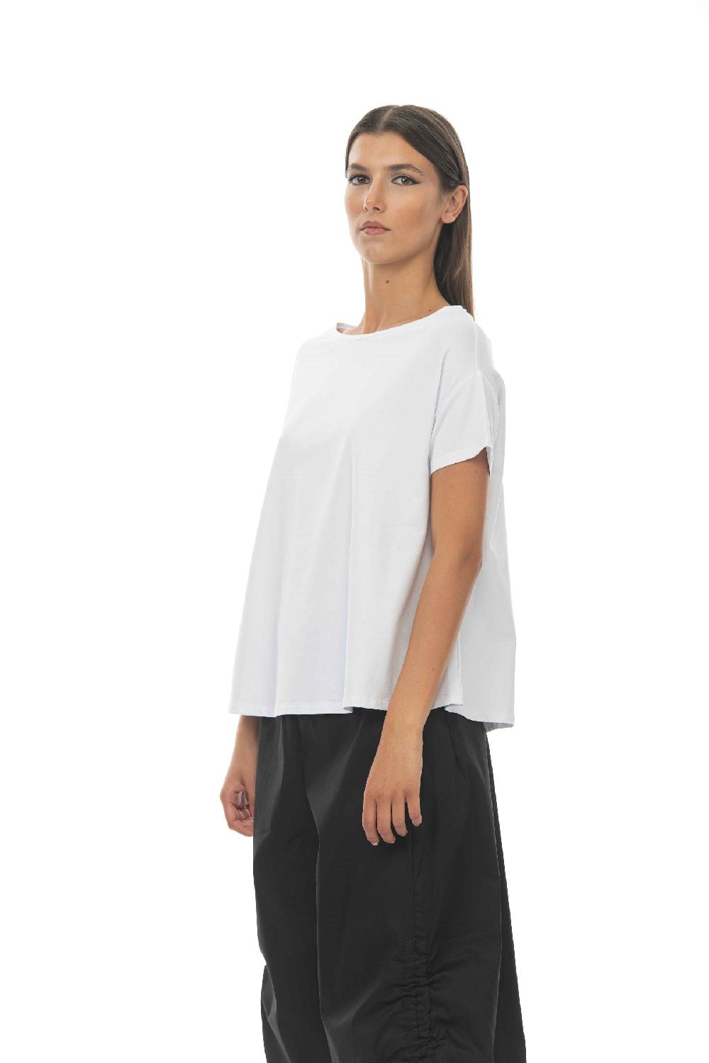 ROSÈ A POIS Cuoricino T-shirt Vendita Calda