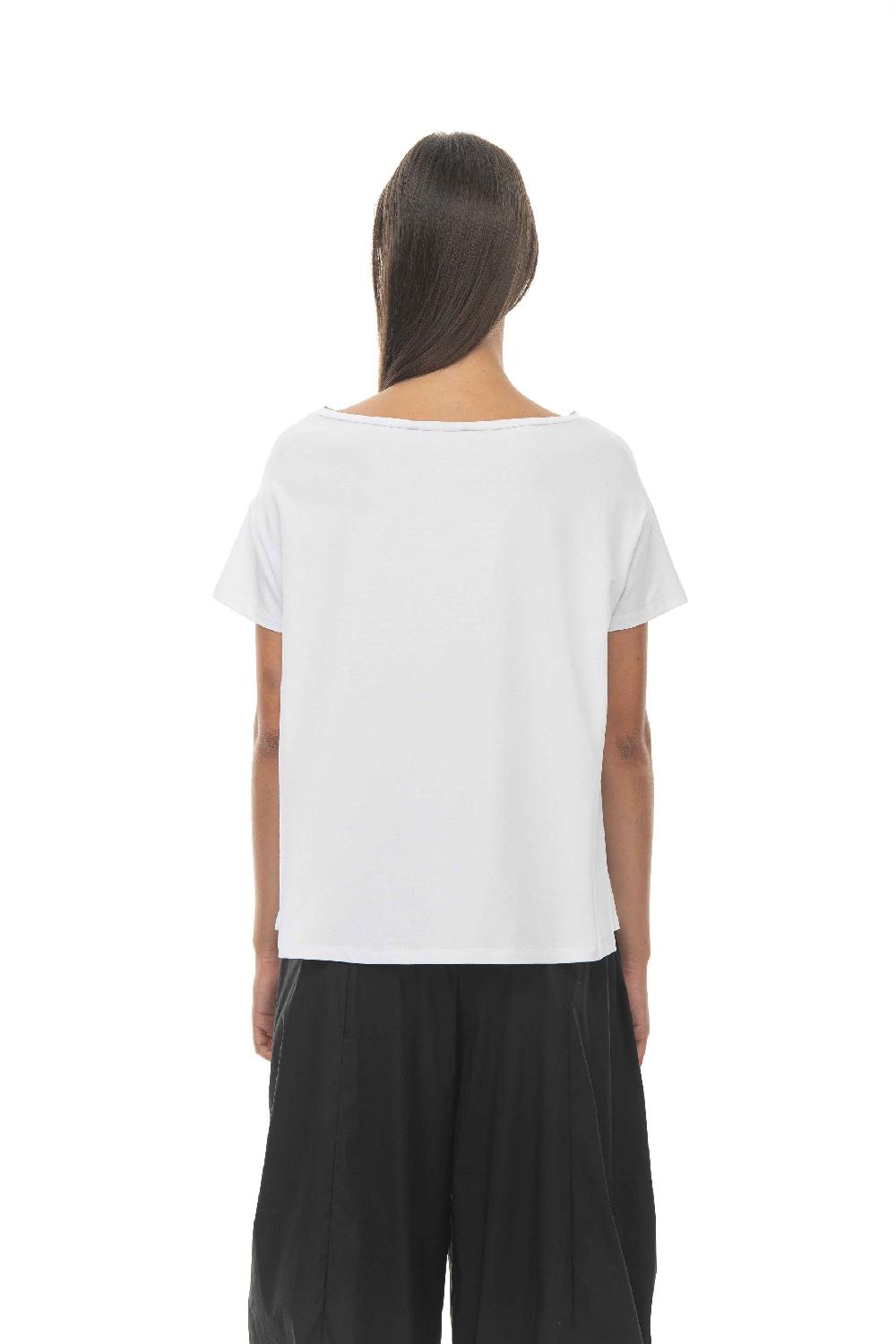 ROSÈ A POIS Cuoricino T-shirt Vendita Calda