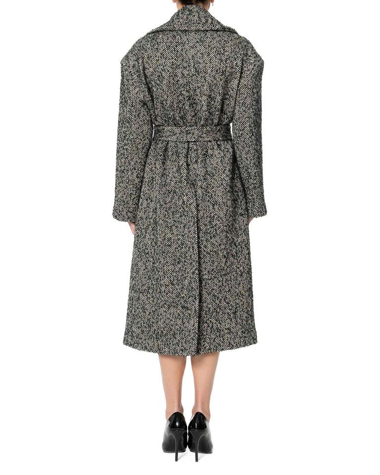 Rrue Bisquit COAT VESTAGLIA SPINATO Sottocosto