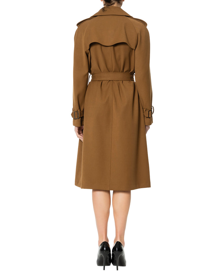 Rrue Bisquit TRENCH MISTO VISCOSA Prezzo Ridotto