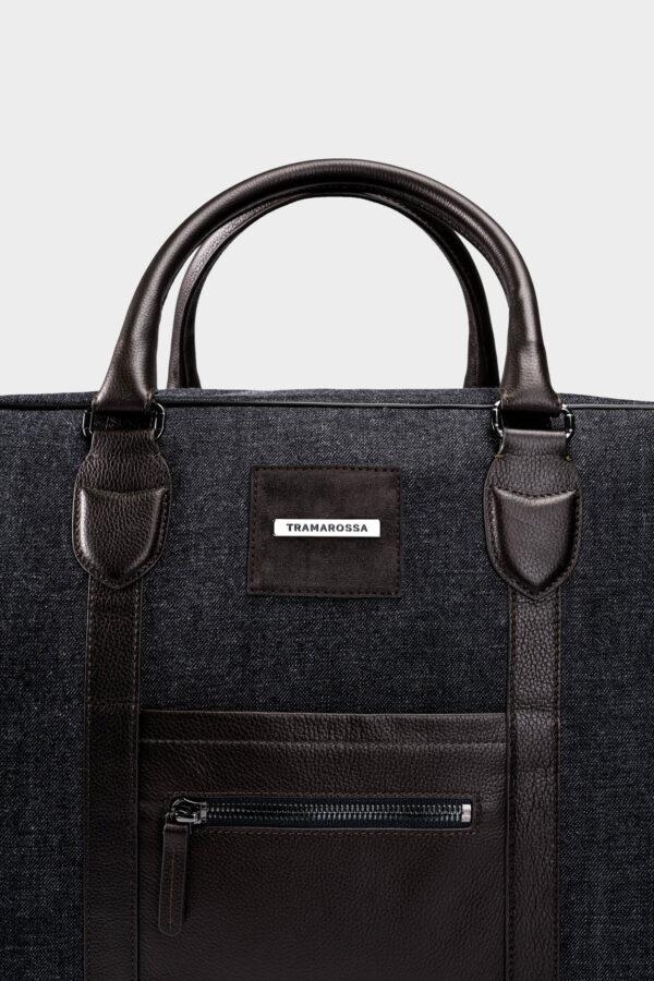 Sartoria Tramarossa MILANO – Borsa Bowling – Brown Presa
