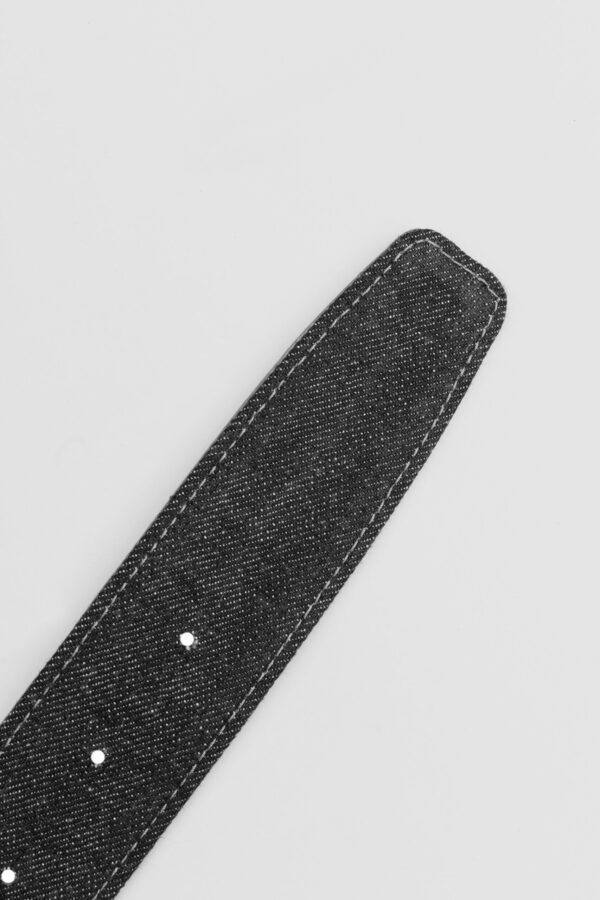 Sartoria Tramarossa CINTURA COLOR ARGENTO IN SUEDE Vendita Calda