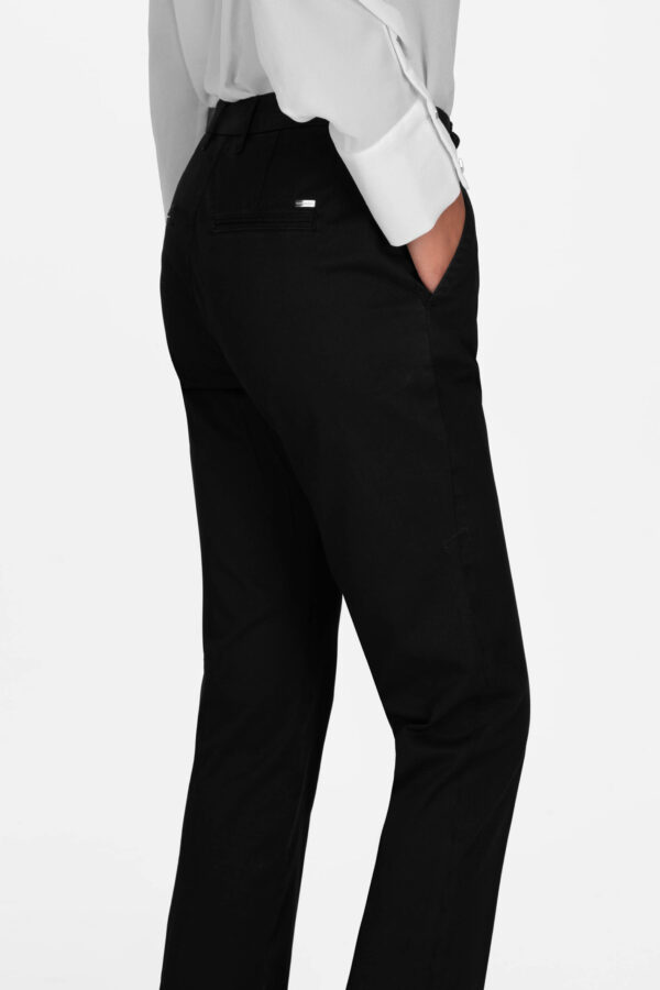 Sartoria Tramarossa PANTALONE ADELE SLIM IN DENIM NERO Vendite Flash