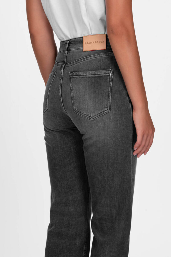 Sartoria Tramarossa JEANS MONICA MUM IN DENIM NERO Moda