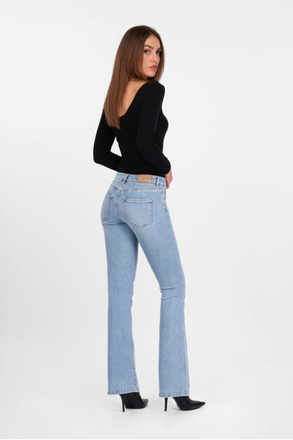Sartoria Tramarossa JEANS GRETA BOOTCUT IN DENIM BLU MEDIO 2025